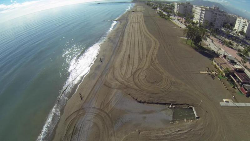 Apartamento Huelin, A 5 Minutos A Pie De La Playa Malaga Zewnętrze zdjęcie